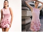 Shanaya Kapoor dazzles in NBL's mini rose dress. 