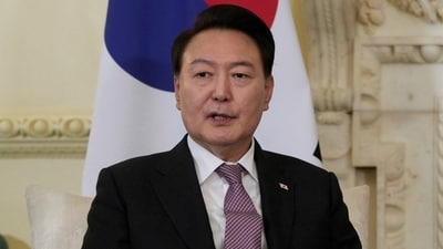 President of South Korea Yoon Suk Yeol (via REUTERS)