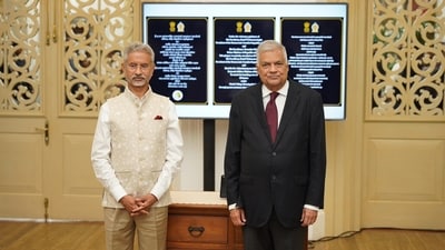 India's External Affairs Minister S Jaishankar with Sri Lankan President Ranil Wickremesinghe (@DrSJaishankar (X)) India's External Affairs Minister S Jaishankar with Sri Lankan President Ranil Wickremesinghe (@DrSJaishankar (X))