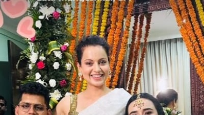 Kangana Ranaut gifts house to newly-married cousin Varun Ranaut Kangana Ranaut gifts house to newly-married cousin Varun Ranaut