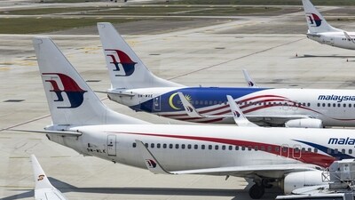 Malaysia Airlines Bhd. aircraft on the tarmac at the Kuala Lumpur International Airport (KLIA) in Sepang, Selangor, Malaysia, on Wednesday, April 3, 2024. (Bloomberg/Image used only for representation) Malaysia Airlines Bhd. aircraft on the tarmac at the Kuala Lumpur International Airport (KLIA) in Sepang, Selangor, Malaysia, on Wednesday, April 3, 2024. (Bloomberg/Image used only for representation)