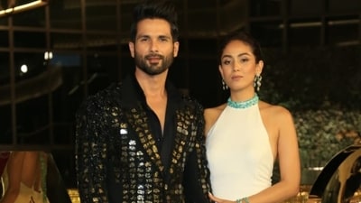 Mira Rajput shares two kids with actor Shahid Kapoor. Mira Rajput shares two kids with actor Shahid Kapoor.
