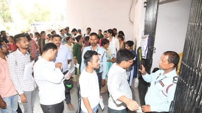 The UGC NET exam was held on June 18. (Santosh Kumar) The UGC NET exam was held on June 18. (Santosh Kumar)