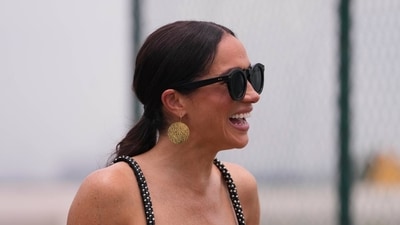 Meghan Markle was ‘irritated’ to discover the Beckhams had ‘more wealth than herself,' according to a new book (AP Photo/Sunday Alamba) (AP) Meghan Markle was ‘irritated’ to discover the Beckhams had ‘more wealth than herself,' according to a new book (AP Photo/Sunday Alamba) (AP)