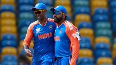 Suryakumar Yadav scored 53 off 28 balls after which Jasprit Bumrah posted imperious figures of 3/7 as India beat Afghanistan by 47 runs to start off their Super 8 campaign in the 2024 T20 World Cup. (PTI) Suryakumar Yadav scored 53 off 28 balls after which Jasprit Bumrah posted imperious figures of 3/7 as India beat Afghanistan by 47 runs to start off their Super 8 campaign in the 2024 T20 World Cup. (PTI)