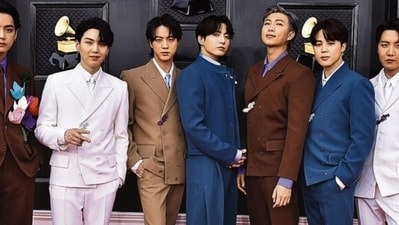 All the BTS members are currently serving in the South Korean military. All the BTS members are currently serving in the South Korean military.