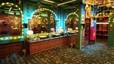 The royal-themed bathroom area in Bigg Boss OTT 3 showcases the epic and larger-than-life concept of the reality show. It hints towards the stakes being high to earn the luxuries which means there will be much difficult challenges. 