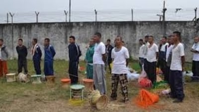 The desperate voices of these undertrials echo through the confines of the jail’s foreigners’ detention centre (File) The desperate voices of these undertrials echo through the confines of the jail’s foreigners’ detention centre (File)