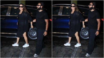 Deepika Padukone is currently embracing her pregnancy and is busy giving us all kinds of maternity fashion goals. The actor walked hand-in-hand with husband Ranveer Singh and gave us major couple fashion goals. (HT Photos/Varinder Chawla) Deepika Padukone is currently embracing her pregnancy and is busy giving us all kinds of maternity fashion goals. The actor walked hand-in-hand with husband Ranveer Singh and gave us major couple fashion goals. (HT Photos/Varinder Chawla)
