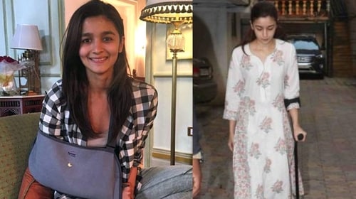 Injured Alia Bhatt Injured Alia Bhatt