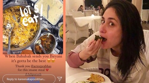 When Kareena and Saif received Biryani for dinner from Prabhas