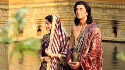 Sai Pallavi and Ranbir Kapoor as Sita and Ram
