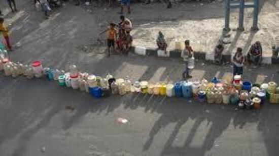Yadav said that on June 18, a joint team from the Central Water Commission (CWC) and the Upper Yamuna River Board (UYRB) measured the water flow received by Delhi at the Bawana contact point. (HT File Photo)