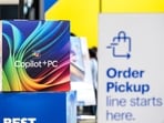 Signage for Microsoft Copilot+ PC at a Best Buy store in Union City, California, US. Signage for Microsoft Copilot+ PC at a Best Buy store in Union City, California, US.