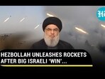 HEZBOLLAH UNLEASHES ROCKETS AFTER BIG ISRAELI 'WIN'... HEZBOLLAH UNLEASHES ROCKETS AFTER BIG ISRAELI 'WIN'...