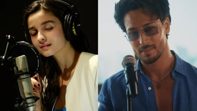 Alia Bhatt and Tiger Shroff winning hearts with their vocal talent Alia Bhatt and Tiger Shroff winning hearts with their vocal talent