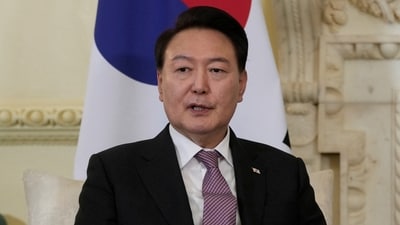 President of South Korea Yoon Suk Yeol (via REUTERS)