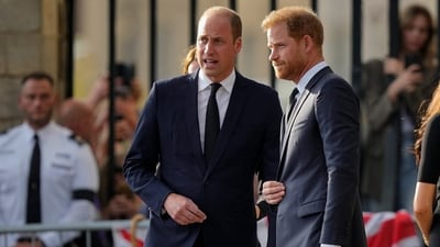 Prince Harry flew more than 5,000 miles to see his father after King Charles III was diagnosed with cancer. But he did not see his estranged brother, William, during a visit that lasted scarcely 24 hours. (AP Photo/Martin Meissner, File) (AP) Prince Harry flew more than 5,000 miles to see his father after King Charles III was diagnosed with cancer. But he did not see his estranged brother, William, during a visit that lasted scarcely 24 hours. (AP Photo/Martin Meissner, File) (AP)