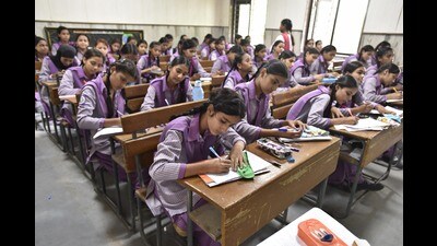 Governor Ramesh Bais, at a programme held on December 5, 2023, had directed the school education department to consider the timing of schools in morning session. (HT PHOTO)