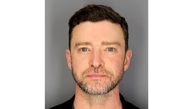 This photo provided by the Sag Harbor New York Police Department on Tuesday, June 18, 2024, shows Justin Timberlake. Pop star Timberlake was charged early Tuesday with drunken driving in Sag Harbor, a village in New York's Hamptons, after police said he ran a stop sign and veered out of his lane in the posh seaside summer retreat. (Sag Harbor Police Department via AP) (AP) This photo provided by the Sag Harbor New York Police Department on Tuesday, June 18, 2024, shows Justin Timberlake. Pop star Timberlake was charged early Tuesday with drunken driving in Sag Harbor, a village in New York's Hamptons, after police said he ran a stop sign and veered out of his lane in the posh seaside summer retreat. (Sag Harbor Police Department via AP) (AP)