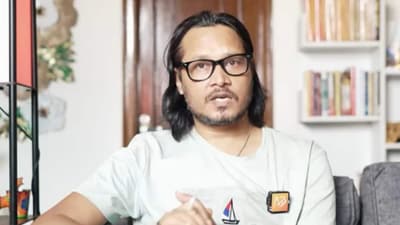YouTuber Ajeet Bharti. YouTuber Ajeet Bharti.