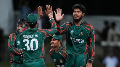 Meanwhile, Rishad Hossain struck twice for Bangladesh. (AP) Meanwhile, Rishad Hossain struck twice for Bangladesh. (AP)