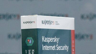 A view shows the software produced by Russia's Kaspersky Lab at the company's office in Moscow, Russia. (Reuters)