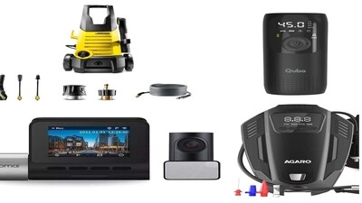 Accelerate your savings with the Amazon sale on pressure washers, tyre inflators, and dash cams today. (Amazon) Accelerate your savings with the Amazon sale on pressure washers, tyre inflators, and dash cams today. (Amazon)