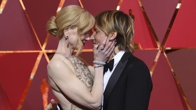 Nicole Kidman (left) and Keith Urban at the Oscars on Monday. (AP) Nicole Kidman (left) and Keith Urban at the Oscars on Monday. (AP)