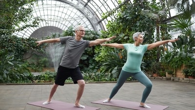 International Day of Yoga 2024: 5 safe and effective poses for older adults (Photo by Marcus Aurelius on Pexels) International Day of Yoga 2024: 5 safe and effective poses for older adults (Photo by Marcus Aurelius on Pexels)