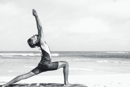 Virabhadrasana I or the Warrior Pose I (Photo by Artem Beliaikin on Unsplash) Virabhadrasana I or the Warrior Pose I (Photo by Artem Beliaikin on Unsplash)