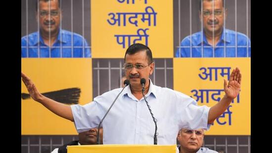 The court also noted ED’s silence on how the proceeds of crime were allegedly used in the Goa assembly elections by the AAP in 2022. (PTI/HT Photo)