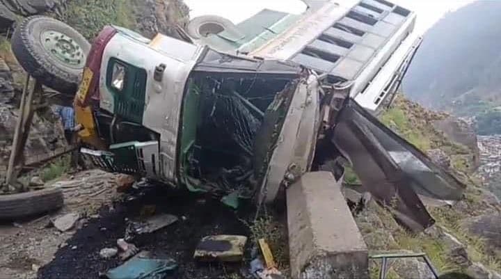 The driver and conductor of the HRTC bus were among the four people killed in the mishap near Chaurien village of Jubbal sub division on Friday morning. (X) The driver and conductor of the HRTC bus were among the four people killed in the mishap near Chaurien village of Jubbal sub division on Friday morning. (X)