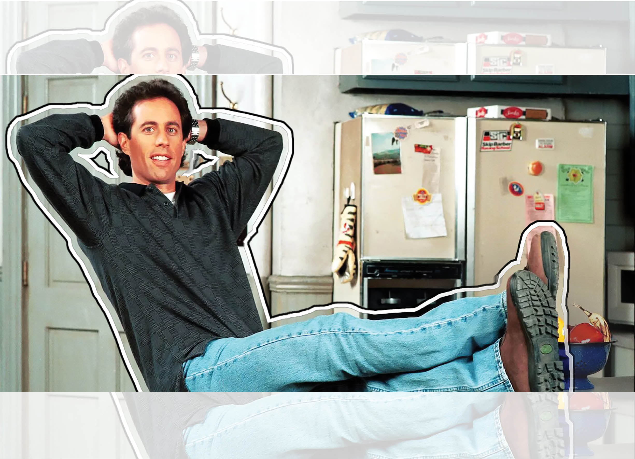 Jerry Seinfeld’s humour inspired Kenny Sebastian to pursue observational comedy. Jerry Seinfeld’s humour inspired Kenny Sebastian to pursue observational comedy.