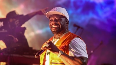 50 Cent, whose real name is Curtis James Jackson III, alleges he was hacked and that the hacker fled with $300 million by using his platform to promote cryptocurrency . (Andy Kropa/Invision/AP) 50 Cent, whose real name is Curtis James Jackson III, alleges he was hacked and that the hacker fled with $300 million by using his platform to promote cryptocurrency . (Andy Kropa/Invision/AP)