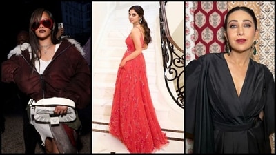 Get ready for some stunning weekend fashion inspiration. Today's best-dressed stars are all about sartorial styles and sassy fashion trends. From exquisite custom-made gowns to easy breezy dresses and bossy pantsuits, there's something for every fashion lover out there. Get ready to take some fashion notes and upgrade your wardrobe as we present our list of today's celebrities who stole the limelight with their stunning looks. From Rihanna to Isha Ambani, Karishma Kapoor, and more, scroll down to take a look. (Instagram) Get ready for some stunning weekend fashion inspiration. Today's best-dressed stars are all about sartorial styles and sassy fashion trends. From exquisite custom-made gowns to easy breezy dresses and bossy pantsuits, there's something for every fashion lover out there. Get ready to take some fashion notes and upgrade your wardrobe as we present our list of today's celebrities who stole the limelight with their stunning looks. From Rihanna to Isha Ambani, Karishma Kapoor, and more, scroll down to take a look. (Instagram)