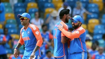 It came down to Bangladesh needing as many as 55 runs to win in the last over. Arshdeep Singh dismissed Mahmudullah in the over to take his second wicket and India won by 50 runs. (BCCI- X) It came down to Bangladesh needing as many as 55 runs to win in the last over. Arshdeep Singh dismissed Mahmudullah in the over to take his second wicket and India won by 50 runs. (BCCI- X)