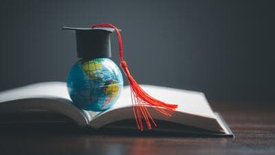 According to government data over 1.3 million Indian students were enrolled in institutions across 79 countries in 2022. (Shutterstock) According to government data over 1.3 million Indian students were enrolled in institutions across 79 countries in 2022. (Shutterstock)