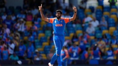 Jasprit Bumrah has claimed eight wickets in four matches in T20 World Cup thus far. (PTI)