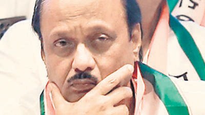 Mumbai, Jun 11 (ANI): Nationalist Congress Party (NCP) leader Ajit Pawar during the party's foundation day program, at Shanmukhananda hall in Mumbai on Monday. (ANI Photo) (Deepak Salvi) Mumbai, Jun 11 (ANI): Nationalist Congress Party (NCP) leader Ajit Pawar during the party's foundation day program, at Shanmukhananda hall in Mumbai on Monday. (ANI Photo) (Deepak Salvi)