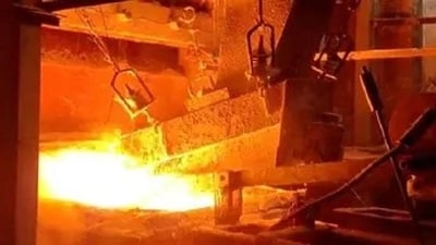The furnace in a steel factory (Representational) The furnace in a steel factory (Representational)