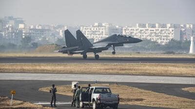 PMC and IAF have launched survey to identify unauthorised structures within 100-metre radius of bomb dumping area at Lohegaon AFS. (HT FILE)