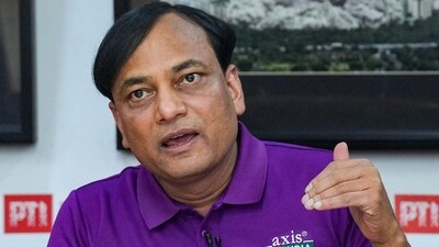 New Delhi: Chairman & MD, Axis My India Pradeep Gupta during an interview with PTI, in New Delhi, Wednesday, June 19, 2024. ((PTI Photo/Kamal Singh) ) New Delhi: Chairman & MD, Axis My India Pradeep Gupta during an interview with PTI, in New Delhi, Wednesday, June 19, 2024. ((PTI Photo/Kamal Singh) )