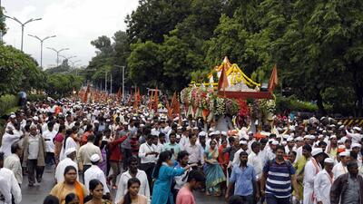 Pimpri-Chinchwad police traffic department has announced plan for road diversion and closures for palkhi processions. (HT FILE)
