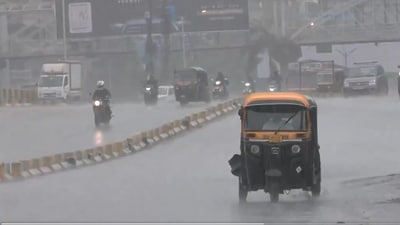 The India Meteorological Department extremely predicted heavy rainfall in Madhya Maharashtra over the following days (ANI Twitter)
