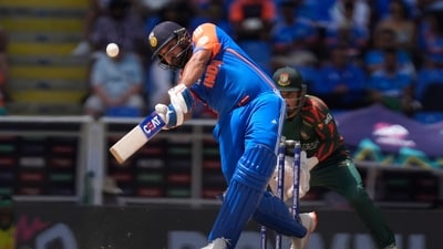 India's captain Rohit Sharma was dismissed for 23. (PTI)