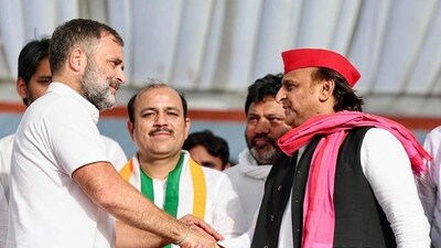 The poll scenario began changing positively for Congress-SP alliance in Uttar Pradesh once Rahul Gandhi and Akhilesh Yadav decided to contest the 2024 poll and the alliance won 43 of 80 UP seats. (HT FILE) (HT_PRINT) The poll scenario began changing positively for Congress-SP alliance in Uttar Pradesh once Rahul Gandhi and Akhilesh Yadav decided to contest the 2024 poll and the alliance won 43 of 80 UP seats. (HT FILE) (HT_PRINT)
