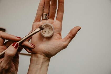 Translucent powder sets makeup and reduces shine for a flawless, matte finish. (Unsplash) Translucent powder sets makeup and reduces shine for a flawless, matte finish. (Unsplash)