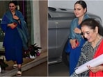 Sonakshi Sinha's pre-wedding rituals shine with sophistication as she dons a resplendent blue ethnic outfit. Sonakshi Sinha's pre-wedding rituals shine with sophistication as she dons a resplendent blue ethnic outfit.