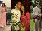 Check out Jasmine and Sidhartha Mallya's stylish outfits from floral wedding look to casual winter chic.
